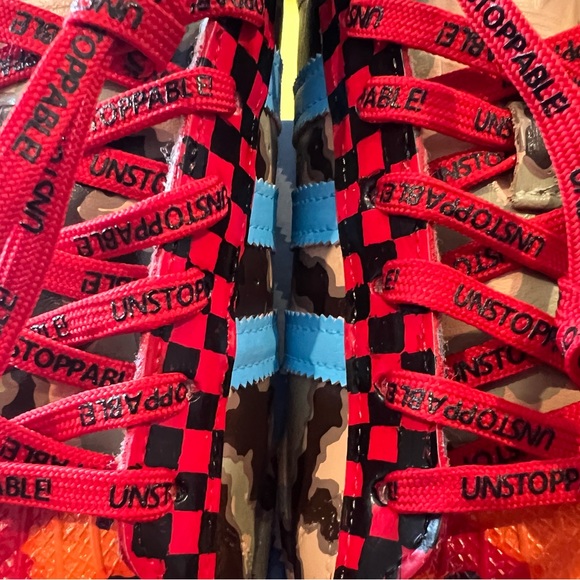 customized hand Painted Mens 9.5 Superstar from Triple White To WW2 inspired - Picture 9 of 10